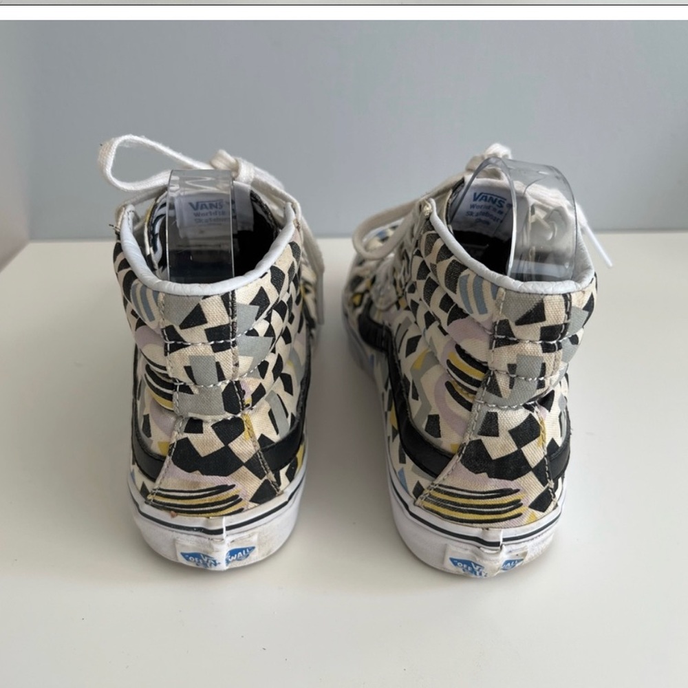 VANS Eley Kishimoto  Old Skool High Top Colorful Geometric Shapes 6.5